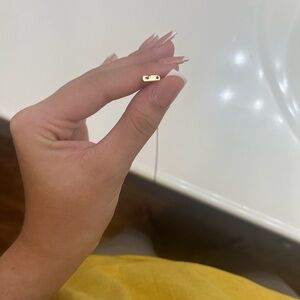 real gold, small dainty necklace